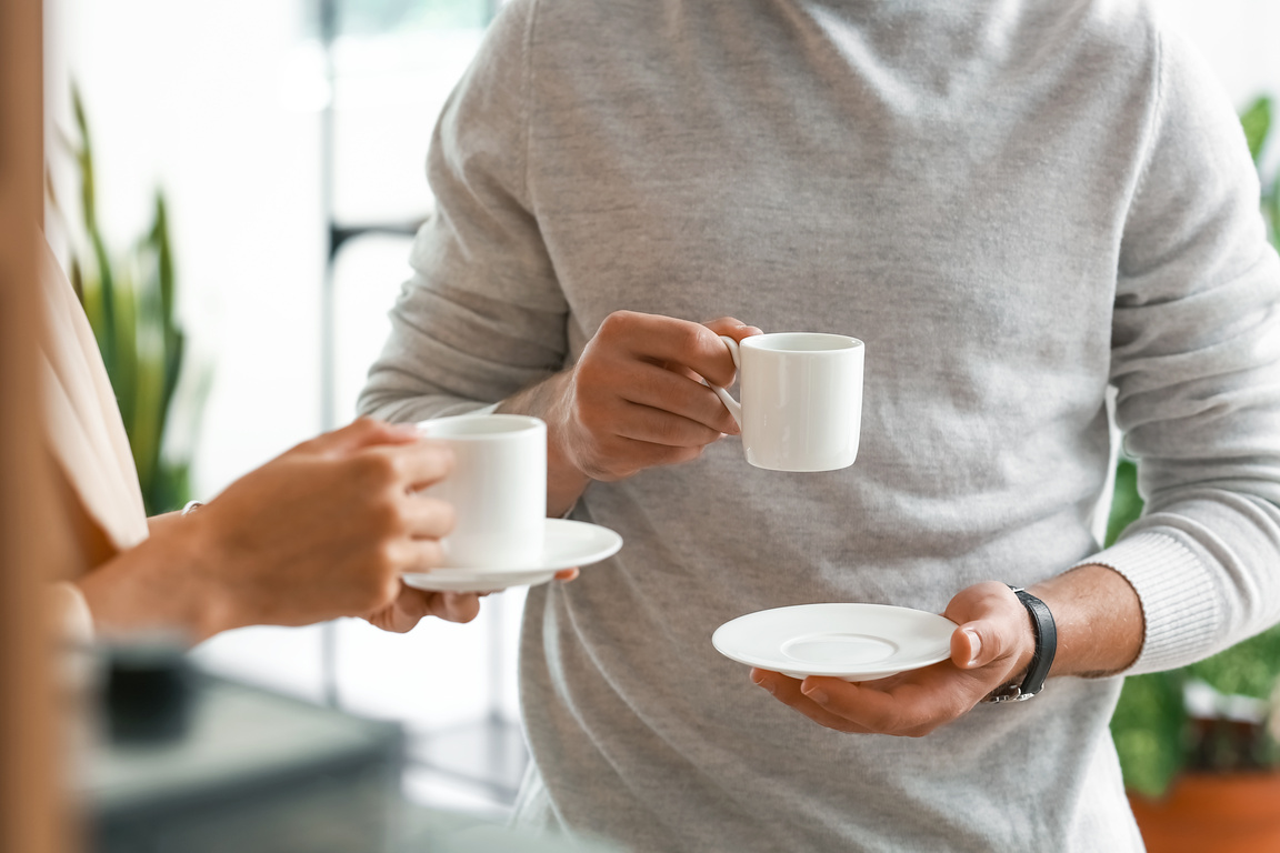 People Having Coffee Break in Office