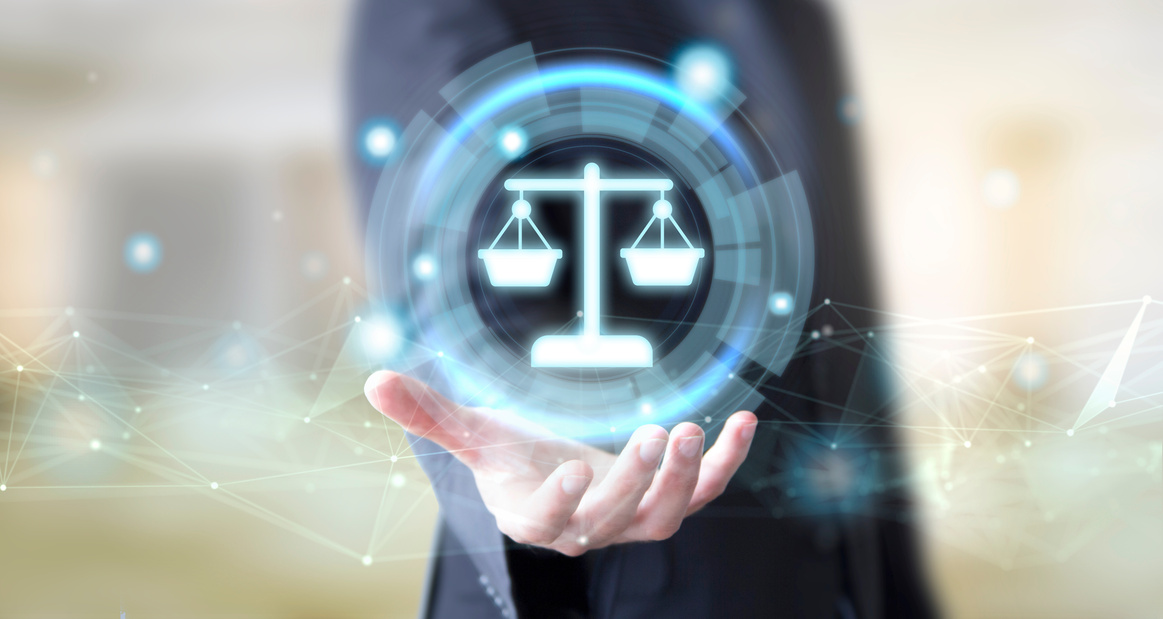 Online Legal Service Concept
